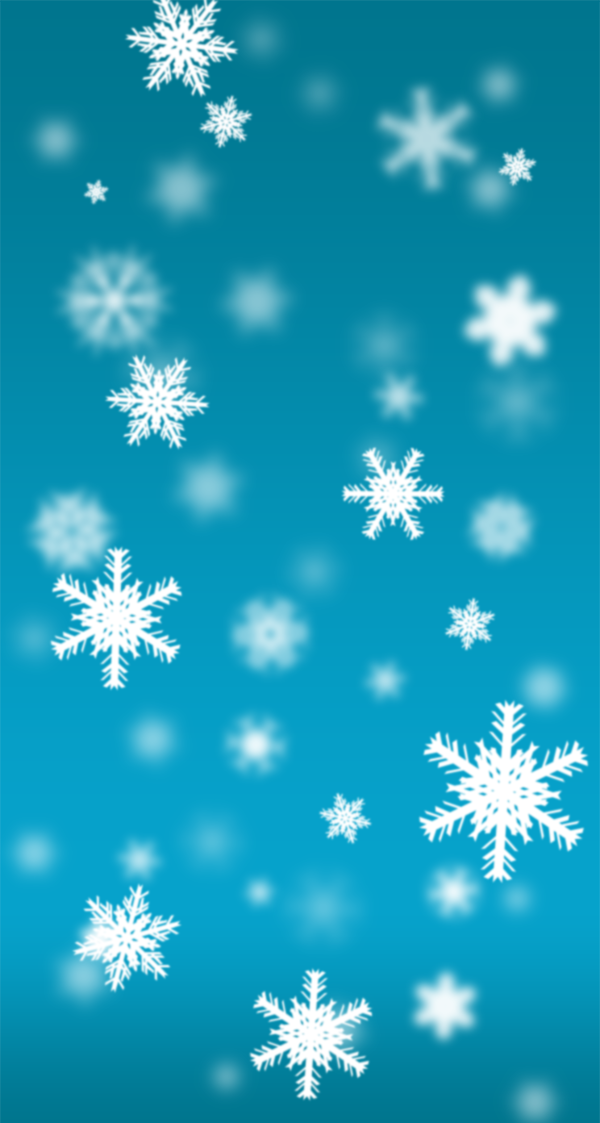 Christmas Snowflakes Wallpaper for iPhone 55c5s on Behance 600x1123