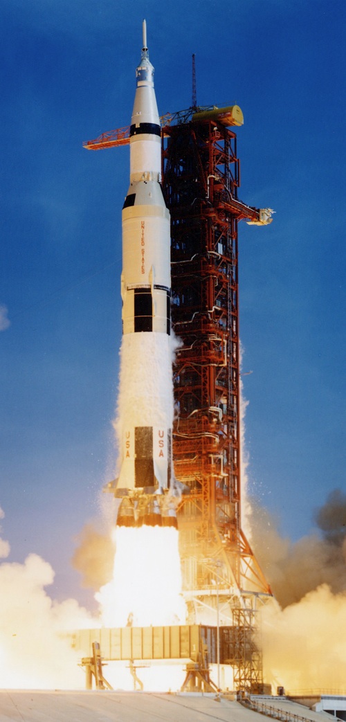 Apollo Saturn V Rocket Foot Model