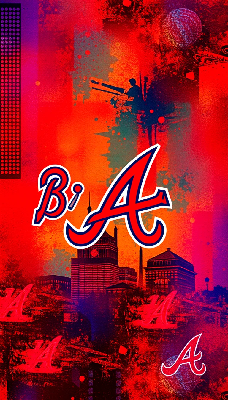 🔥 Download Atlanta Braves Logo Wallpaper by @dawng | Atlanta Braves ...