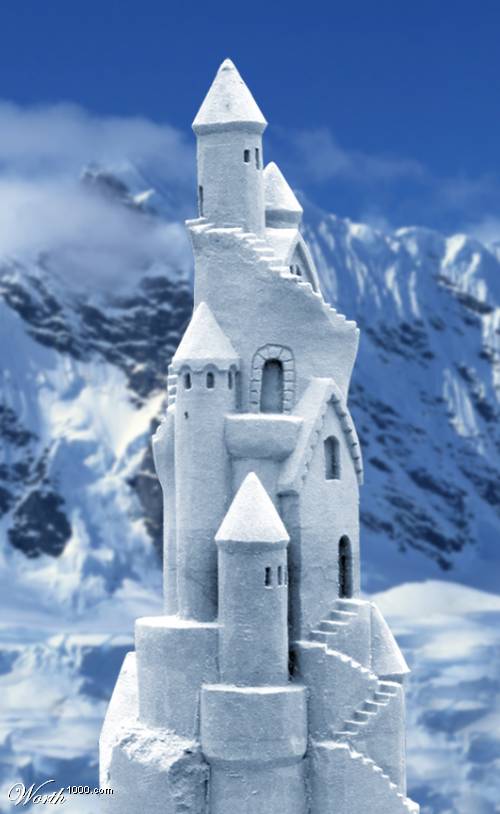 Snow Castle Winter Photo