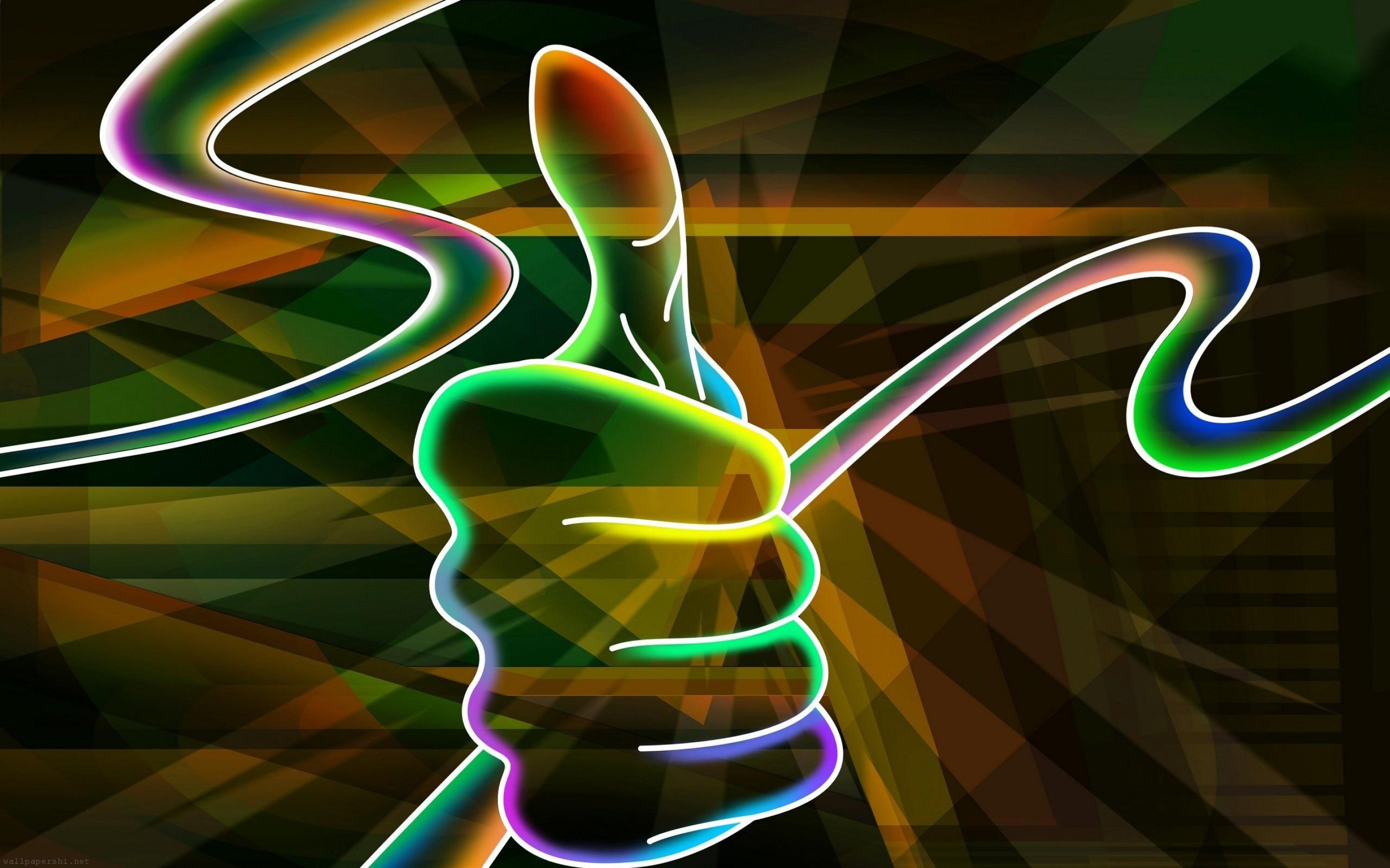 Thumbs Up Colorful Wallpaper HD