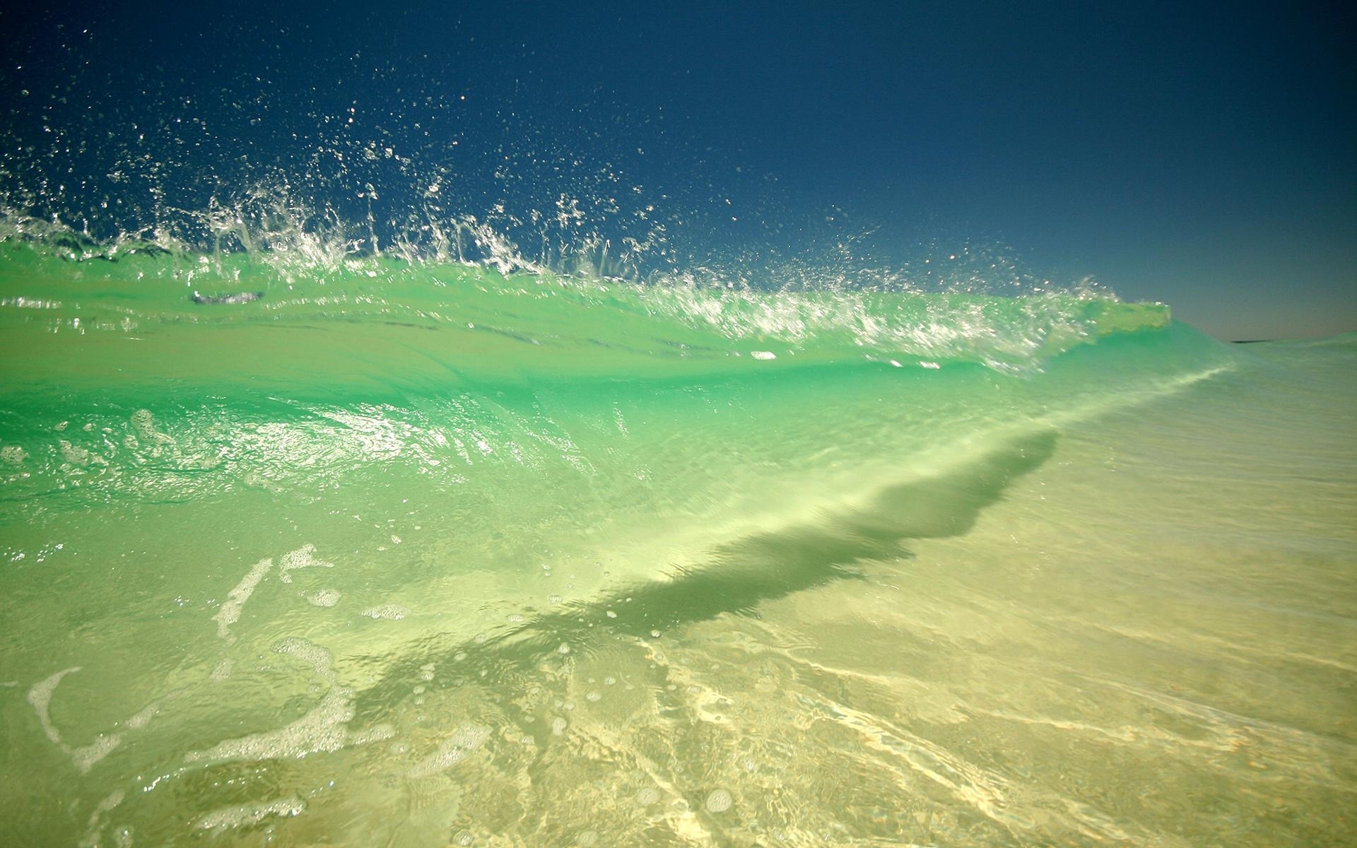 Beach Sea Waves HD Wallpaper For Desktop