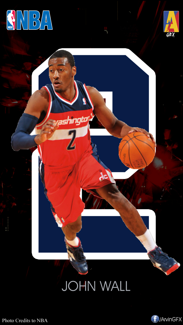 John Wall iPhone By Arvingfx