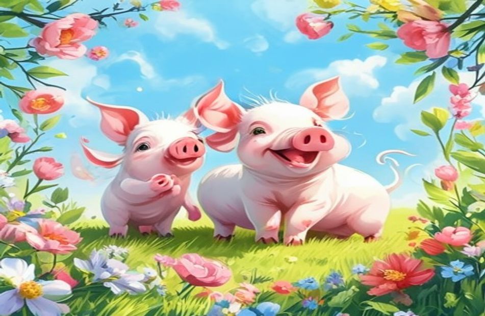 Cute Pig Wallpaper