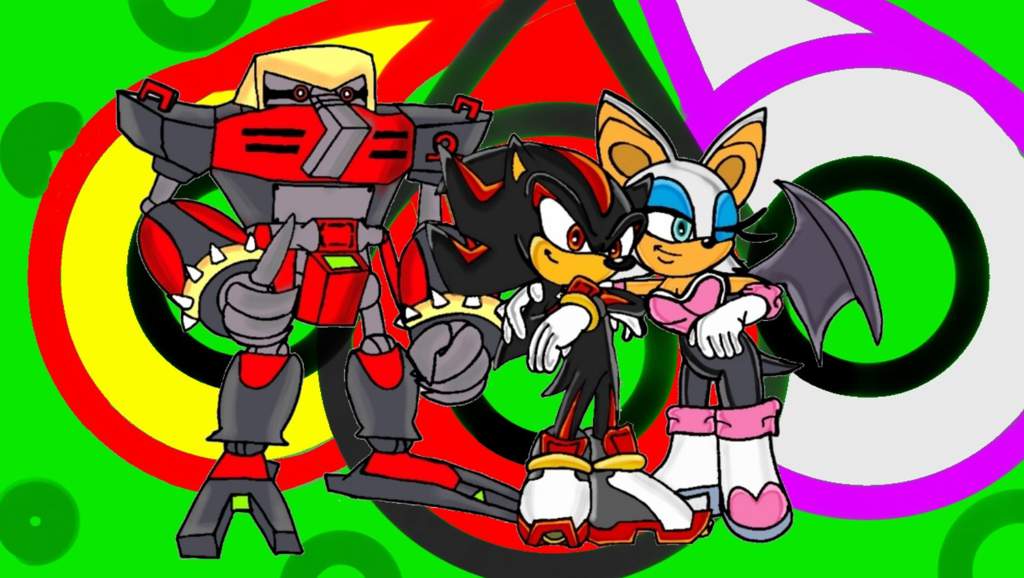 I Drew My Favorite Sonic Heroes Trio Team Dark The