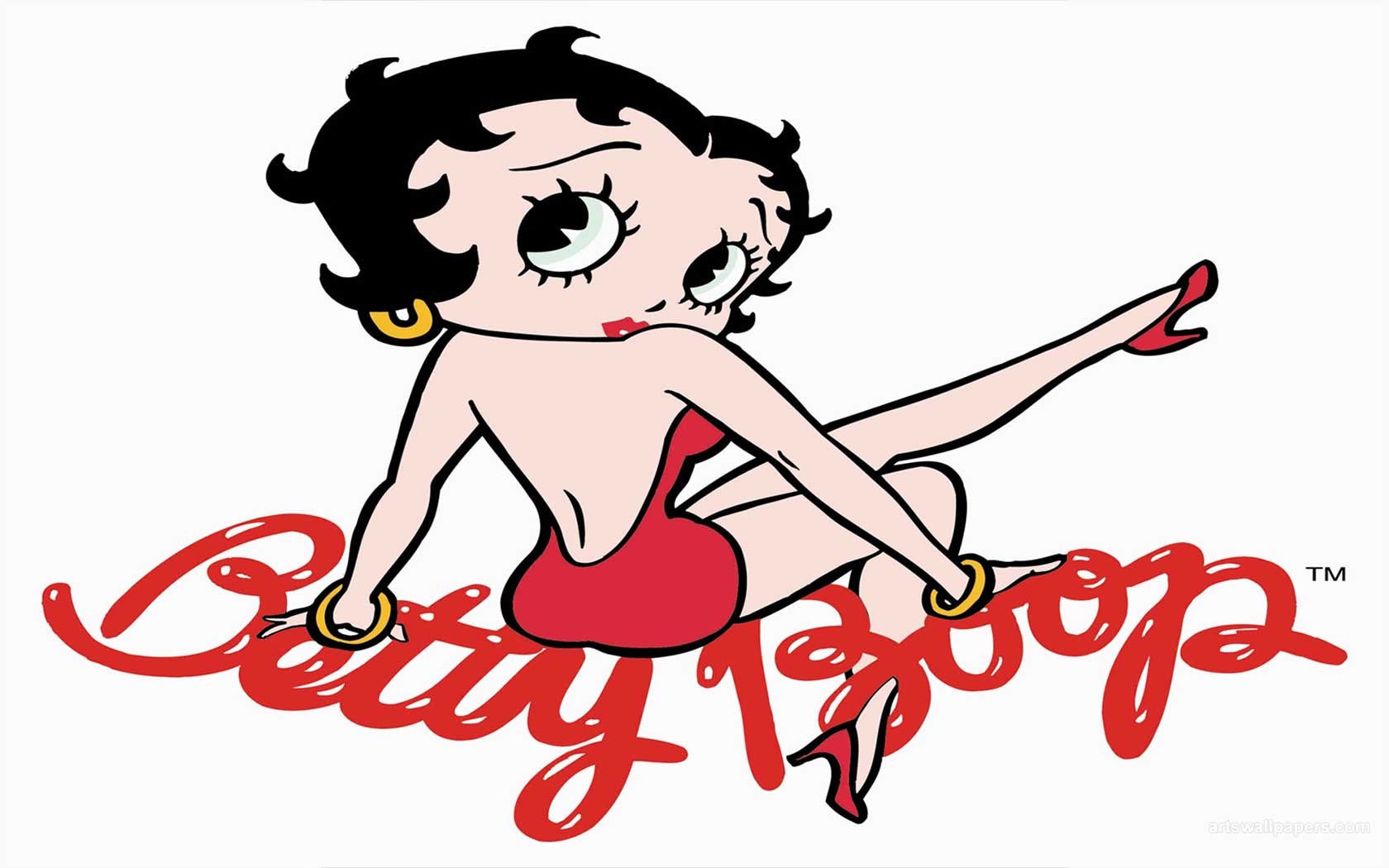 original betty boop logo