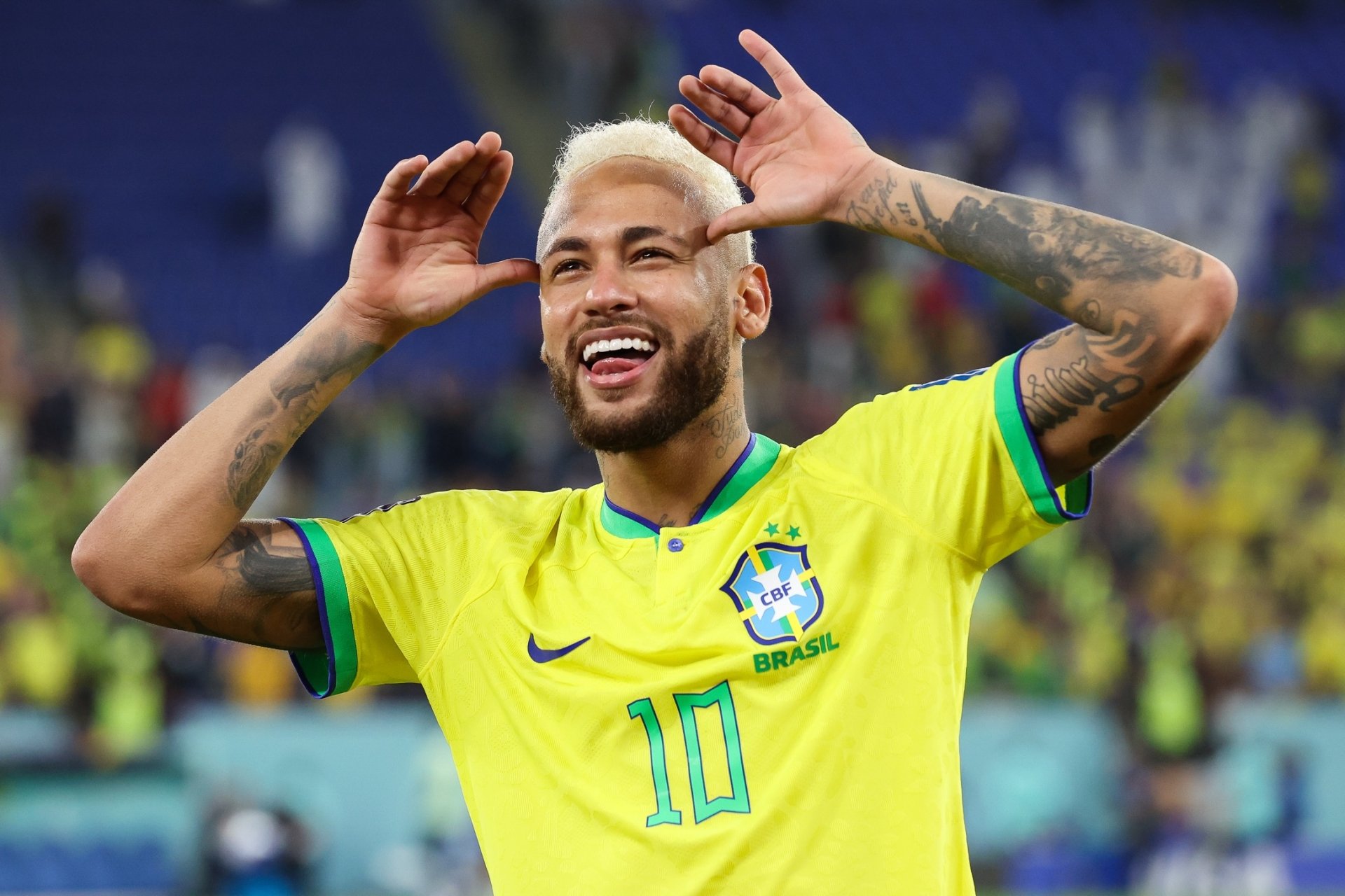 Neymar Team Brasil HD Wallpaper