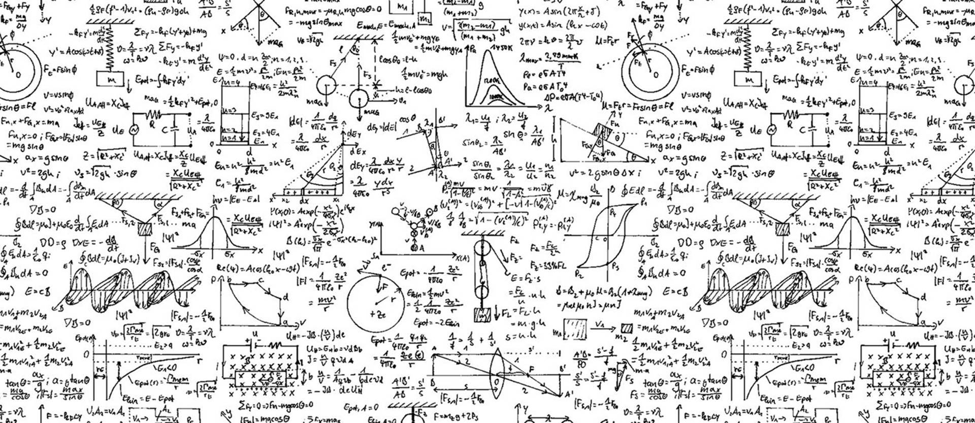 Physics Equations Wallpaper