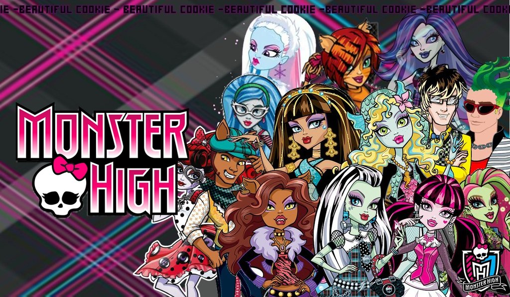 Monster High Wallpaper For Desktop Desktop Wallpaper Monster High 1280 1024x597