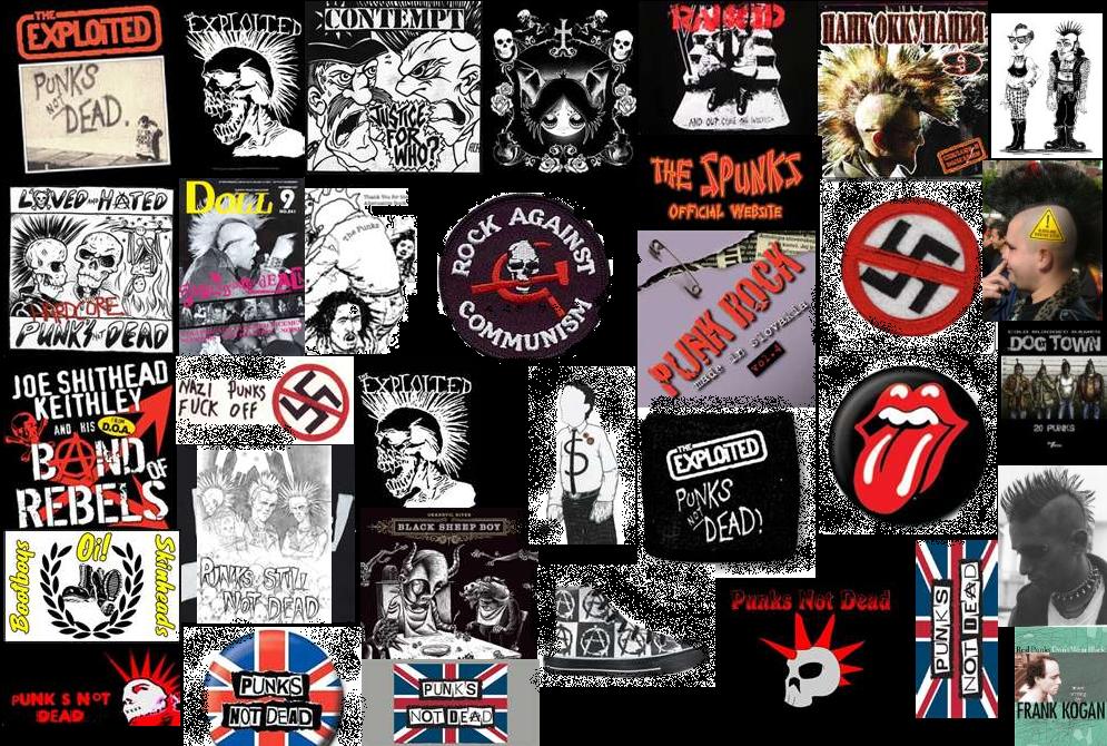 Punk Rock Bandswallpaper Wallpaper Music