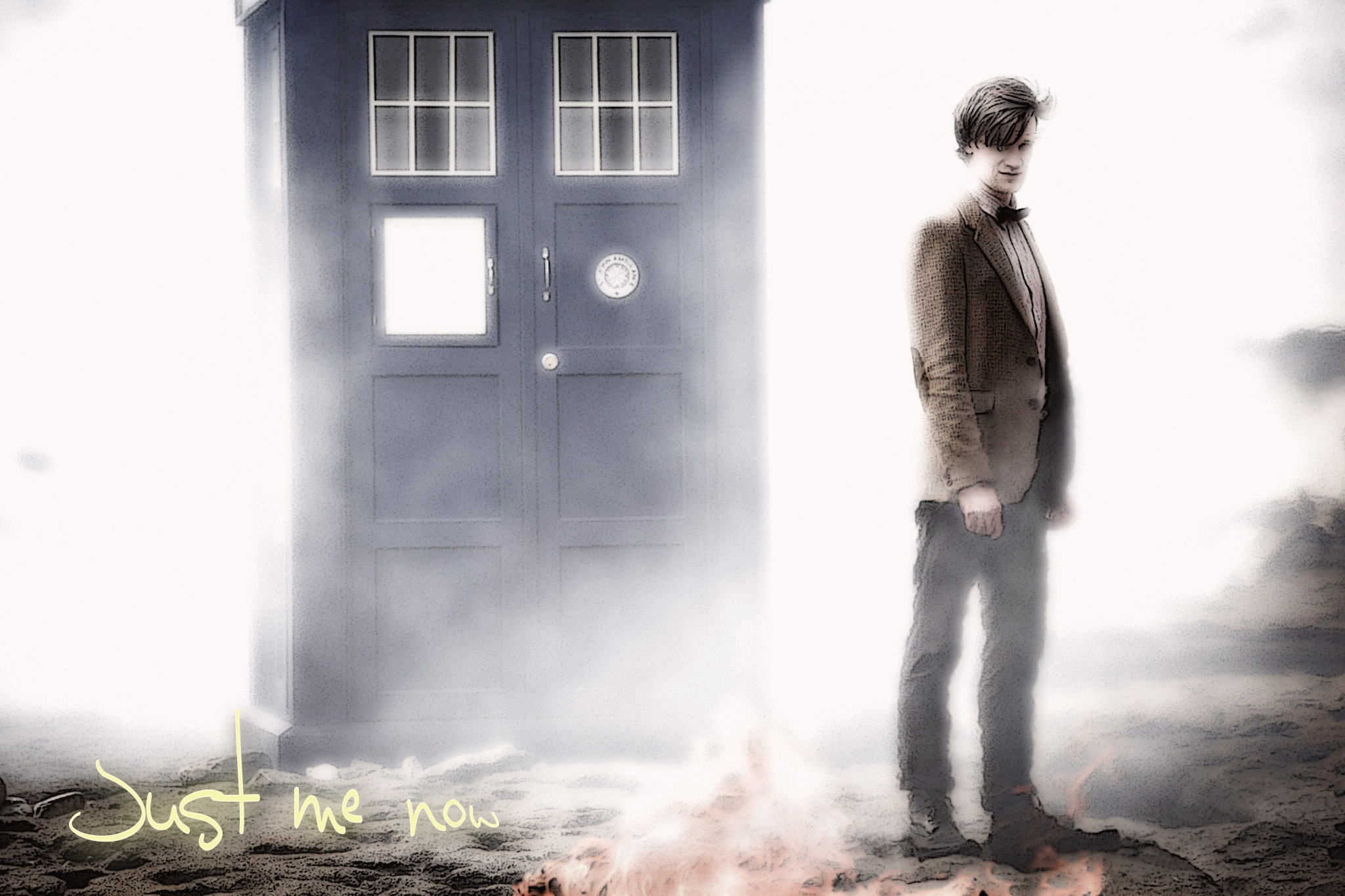 Doctor Who Wallpaper Matt Smith Tardis