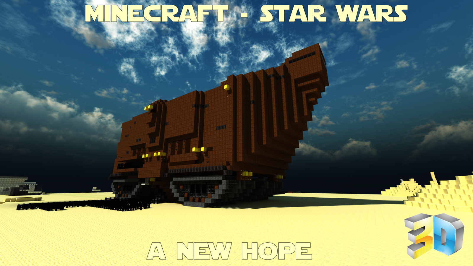 Minecraft Star Wars A New Hope Tatooine By Paradisedecay On