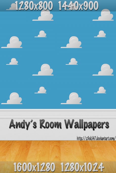 Andys Room Wallpapers by z3ek14