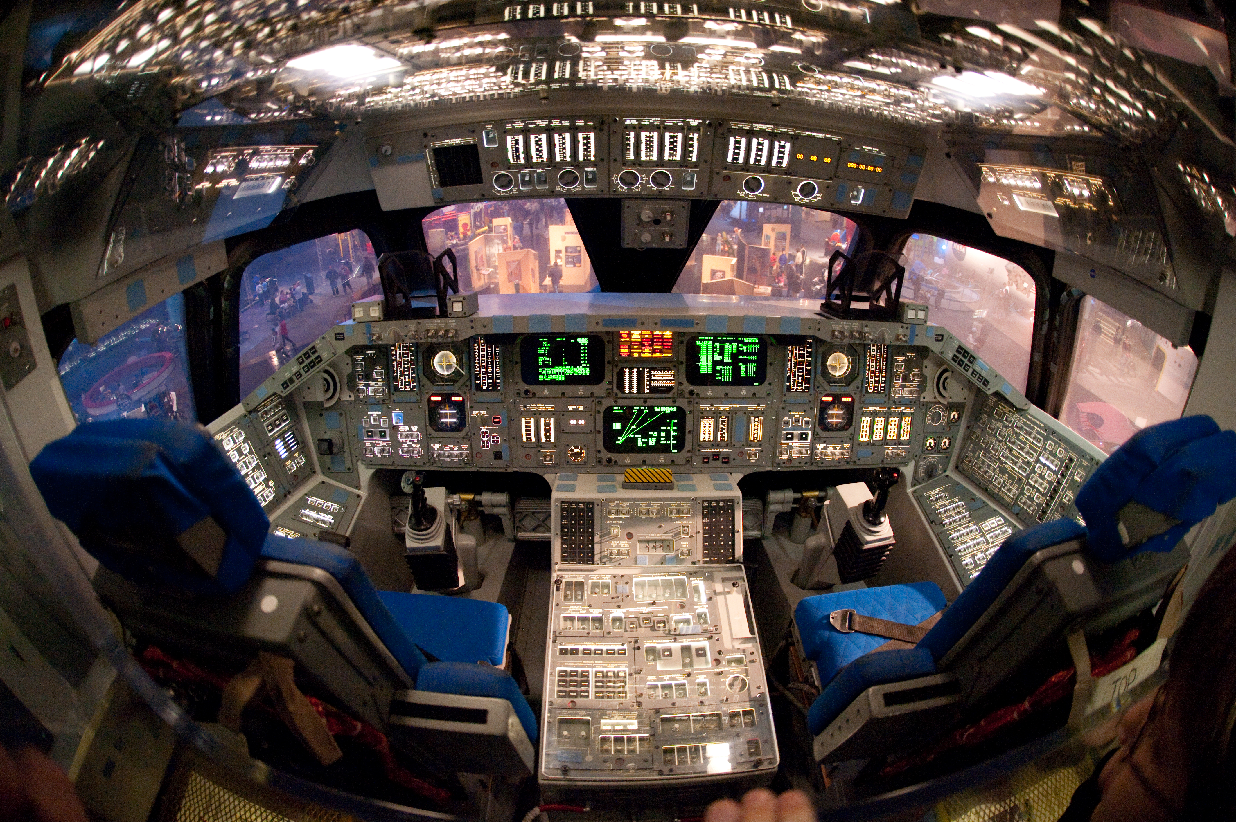 Space Shuttle Cockpit Wallpaper
