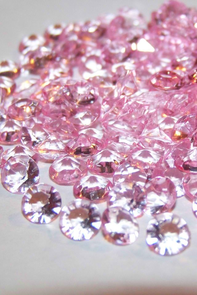 Pink Diamonds Wallpaper iPhone