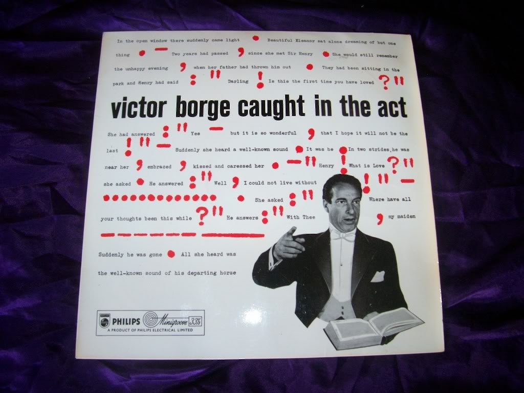 Victor Borge Caught In The Act Uk Lp Bbl