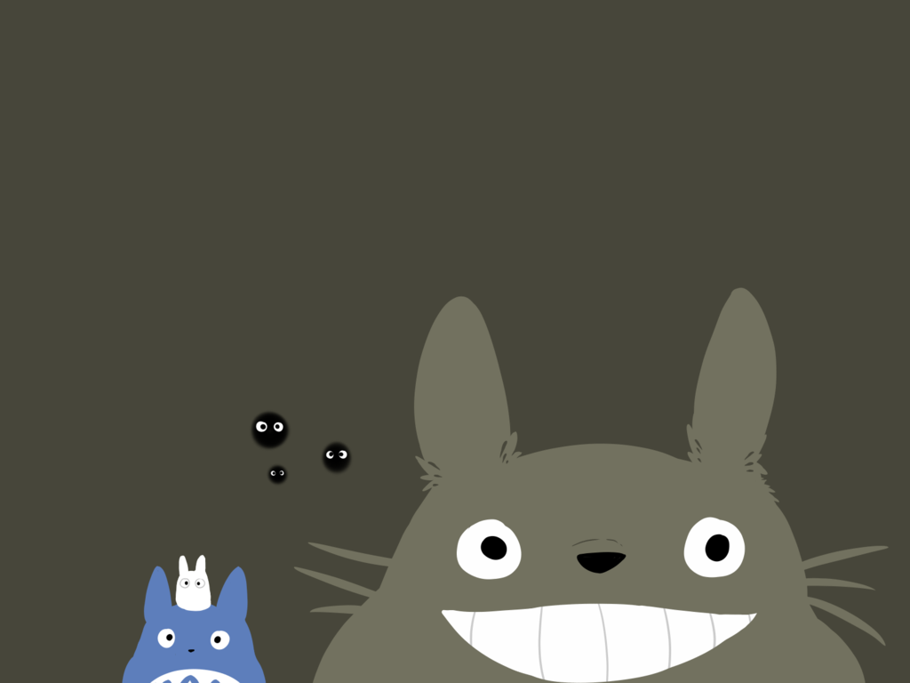Totoro Desktop Wallpaper By Foxmints