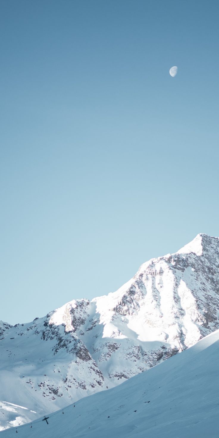 Gletscher Berge Landschaft Blauer Himmel Sonniger Tag Natur