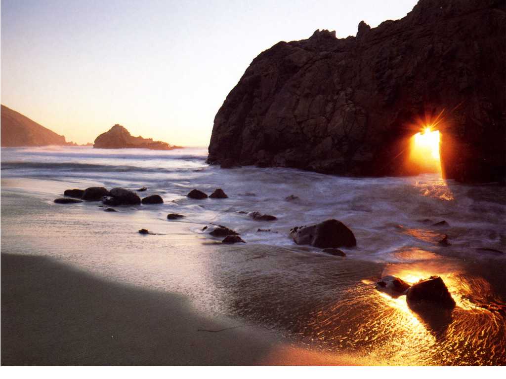 California Beach Sunrise in the Morning Wallpaper Beach Wallpaper 1024x768