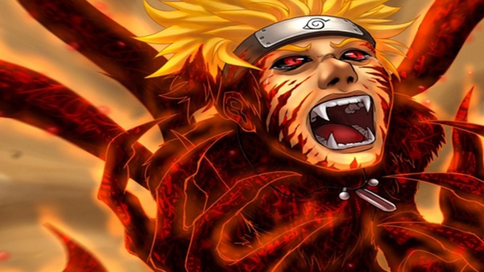 Naruto Uzumaki in Nine-Tailed Fox Mode