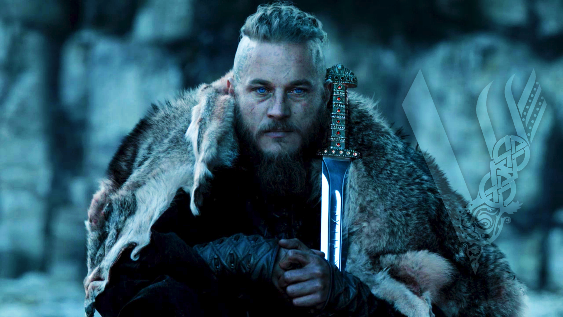 Ragnar Lodbrok The Vikings Travis Fimmel Wallpapers HD