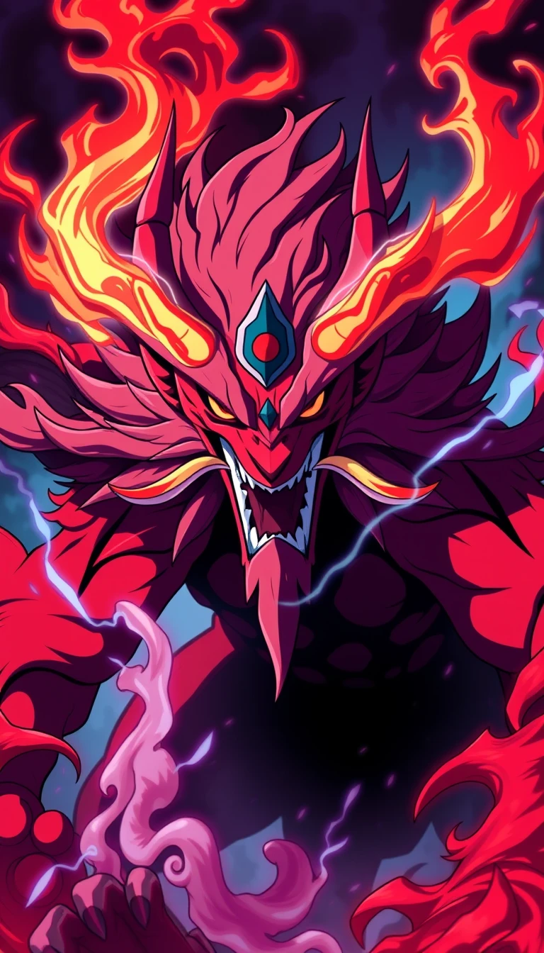 Kurama Naruto Phone Wallpaper
