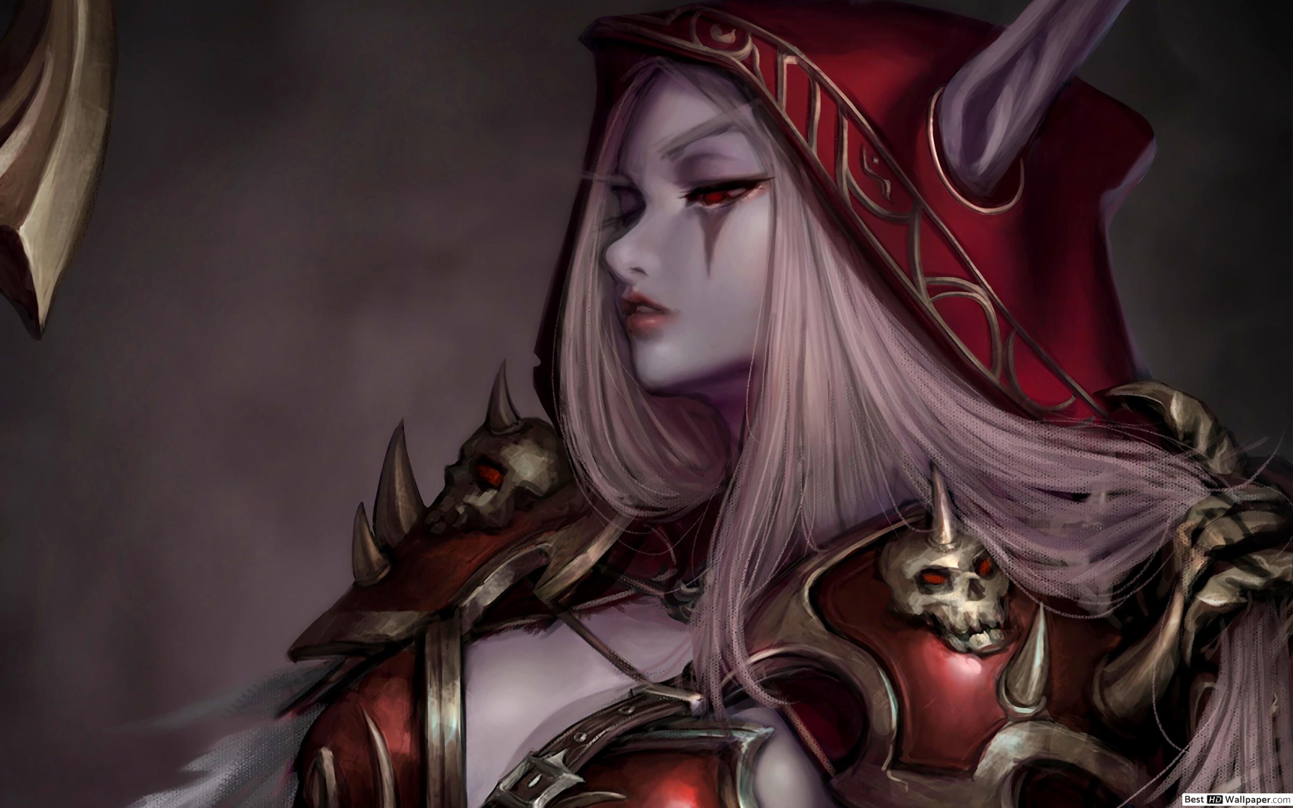 World of Warcraft WOW   The Dark Lady Sylvanas Windrunner HD 2560x1600