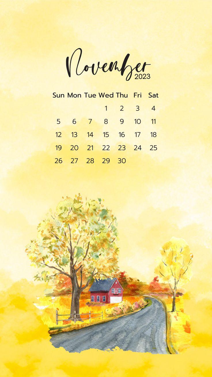 November Calendar Phone Wallpaper Entheosweb In
