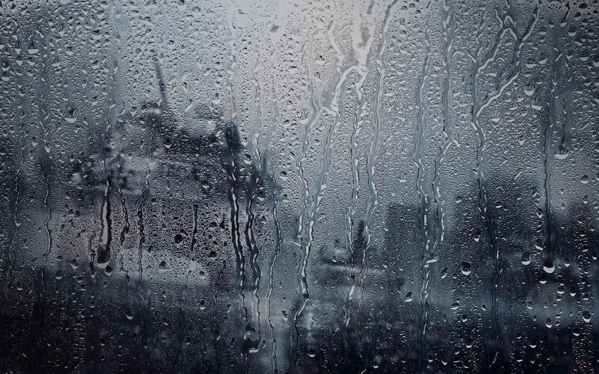 Rain Window Background