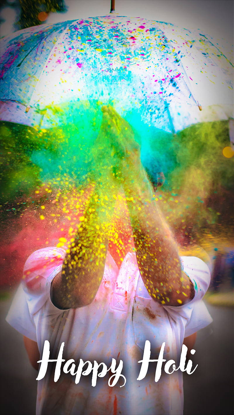 Happy Holi HD Wallpaper