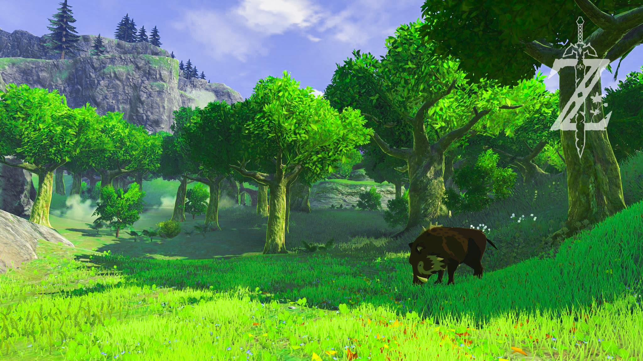 Gorgeous HD Zelda Breath Of The Wild Wallpaper