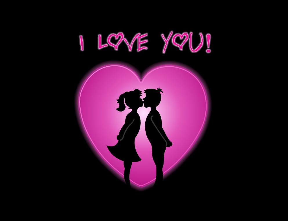 Love Kiss Desktop Wallpaper HD Res