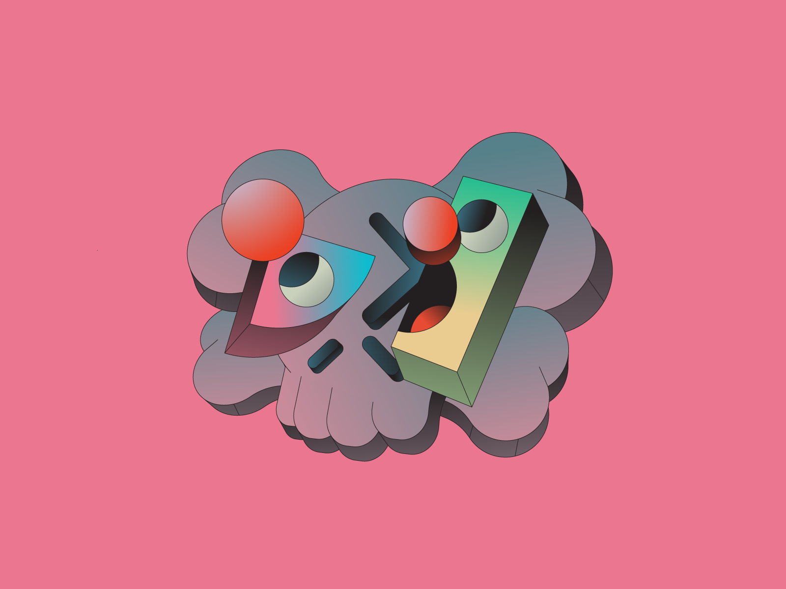Kaws by Defaced on Dribbble