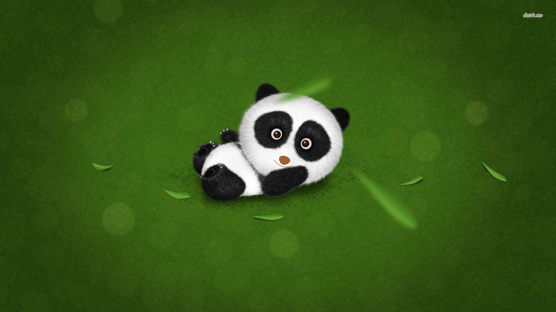  75 Panda  Cartoon Wallpaper  on WallpaperSafari