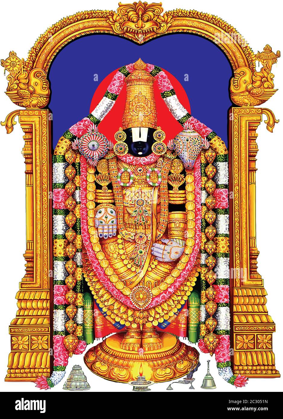 Venkateswara God High Resolution Stock Photography And Image