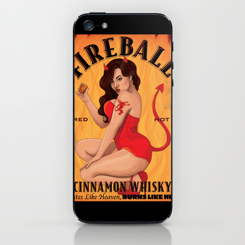 Fireball Whiskey Wallpaper iPhone Ipod