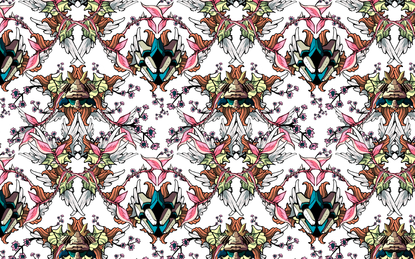Wallpaper pattern design 7 Edouard Artus 2012
