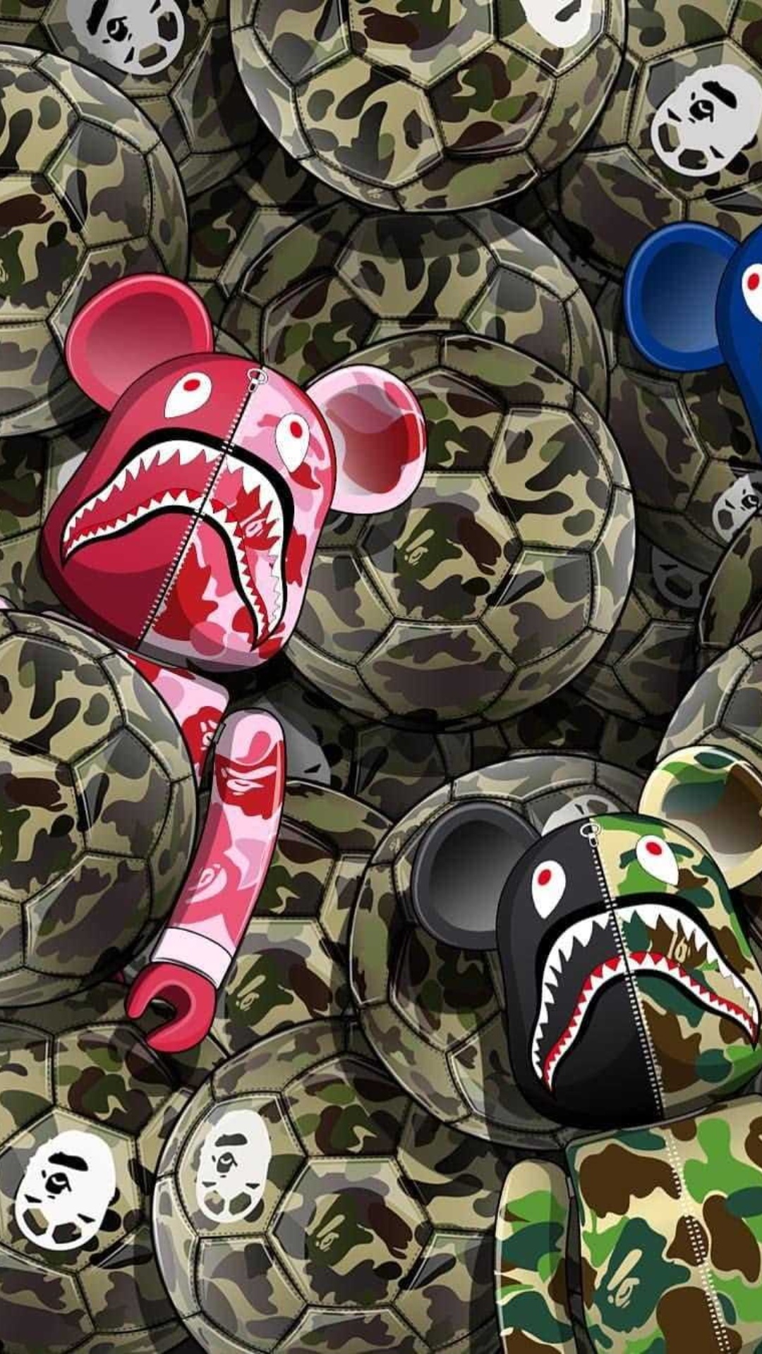 Bape Camo iPhone Wallpaper
