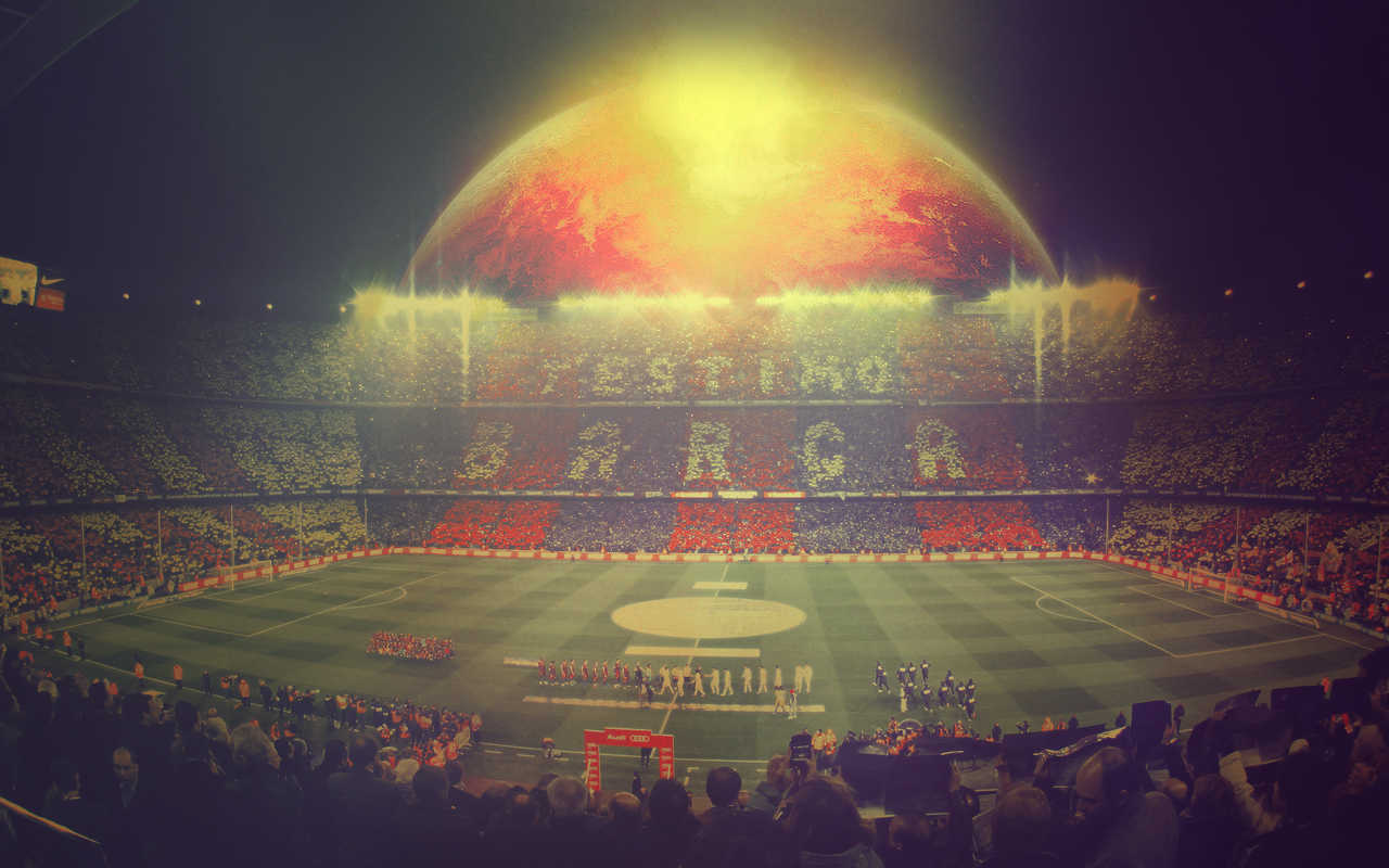 Camp Nou Stadium Wallpaper