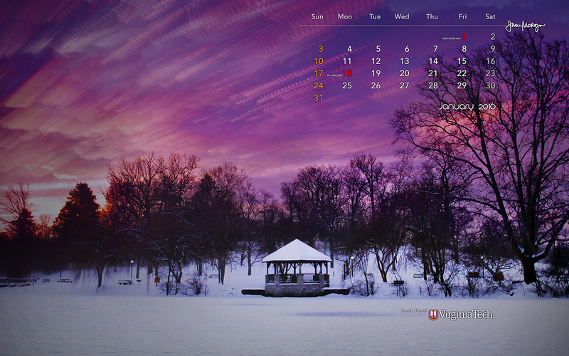 Ivan Morozov Calendar Wallpaper January 2016