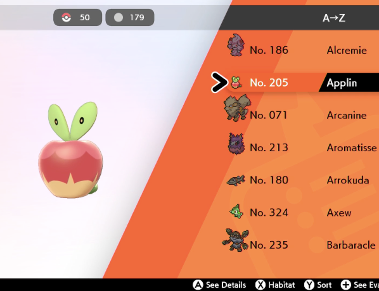 Pokemon Sword And Shield How To Evolve Applin Into Flapple And for Desktop,...