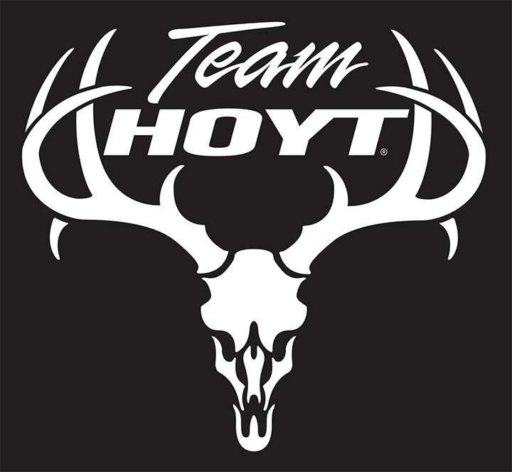 Team Hoyt Archery Logo Euro Skull Decal