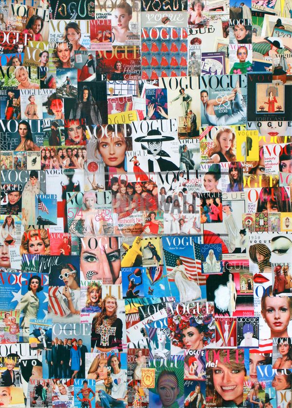 Vogue Collage By Elizabeth Sutton Magazine Walls