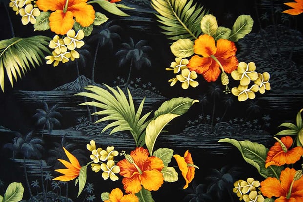 Materials and Patterns Hawaiian Print