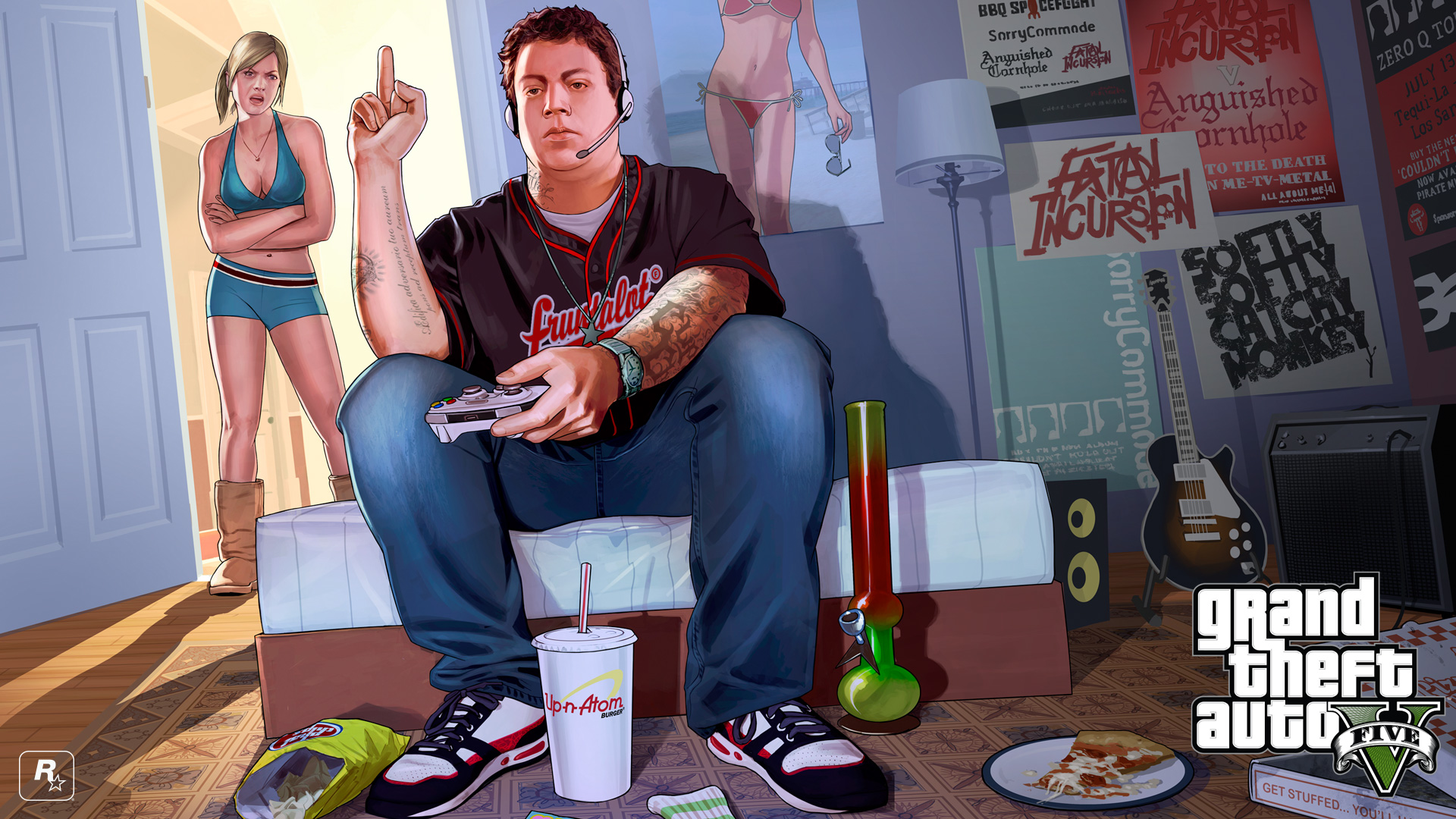 Fond ecran wallpaper Grand Theft Auto 5   JeuxVideofr