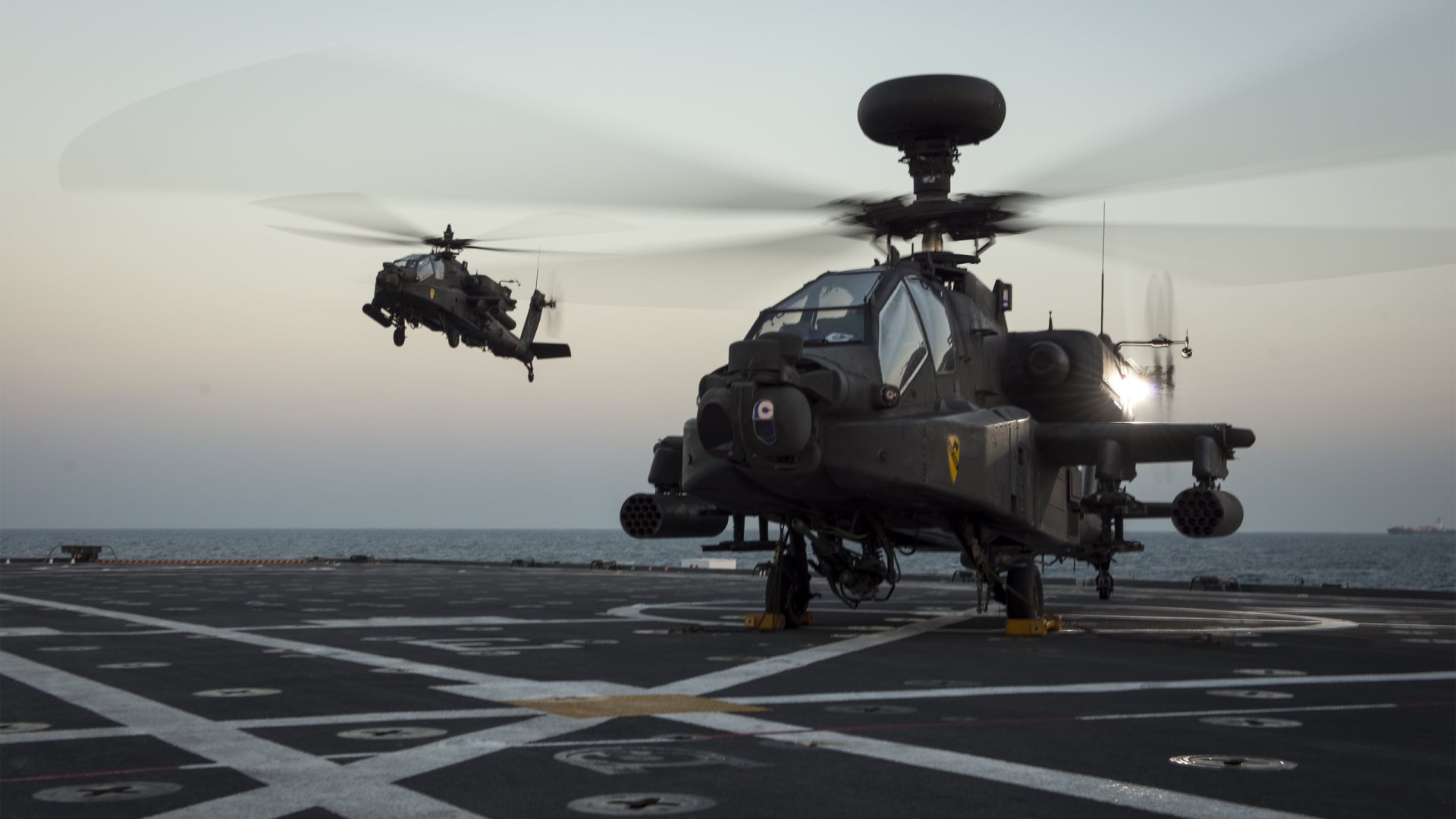 Apache Helicopter Wallpaper HD Resolution Long