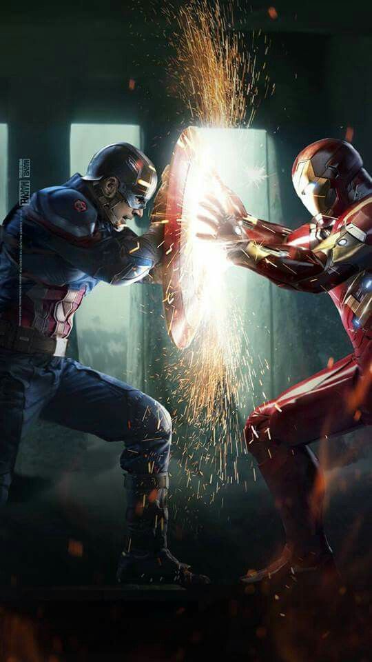 Iron Man Vs Captain America Marvel Dc Heroes