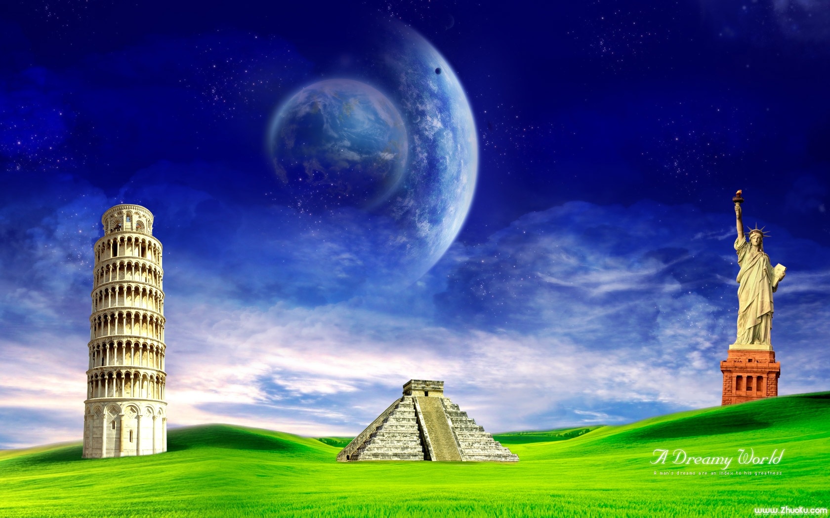 Wallpaper Dream World Attractions HD Picture Image