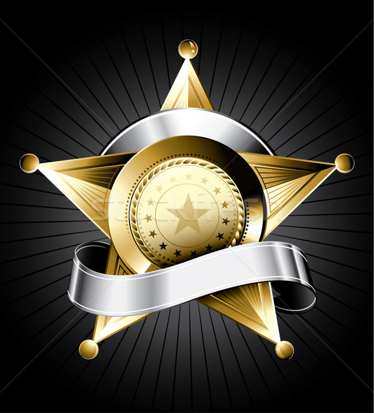 Sheriff Badge Wallpaper Stock photo sheriff badge