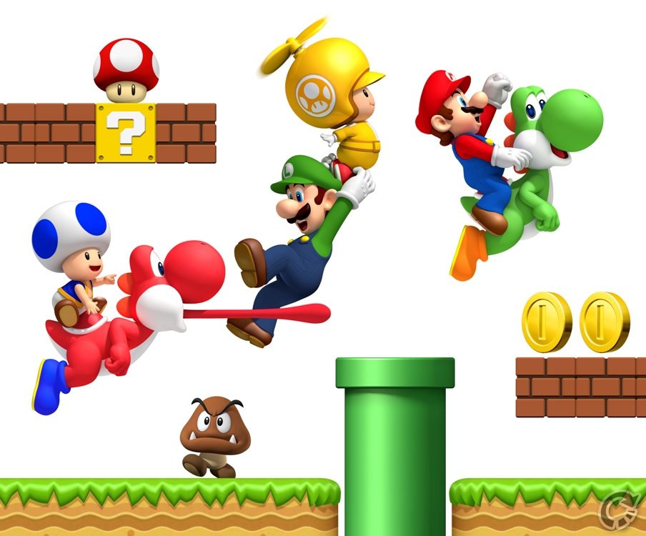 New Super Mario Bros Wallpaper